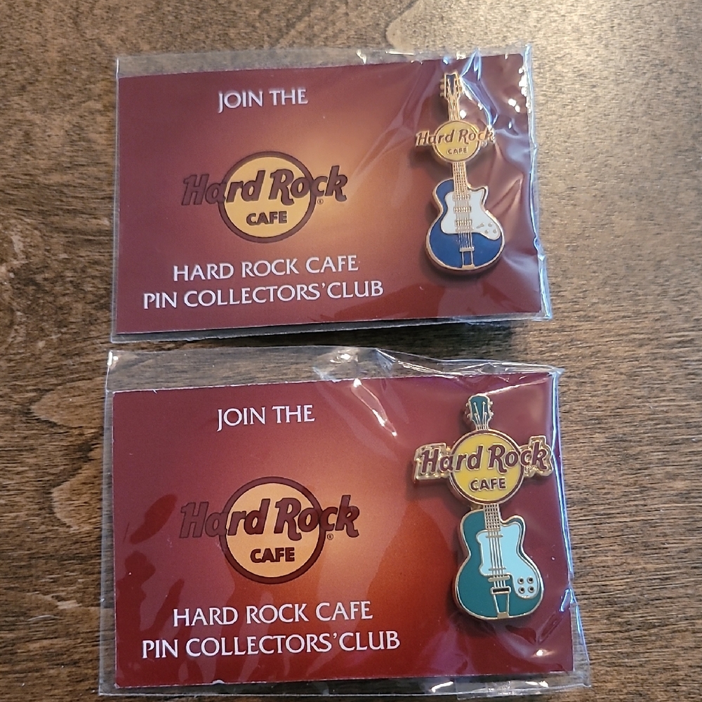 Hard Rock Cafe Guitar Pins